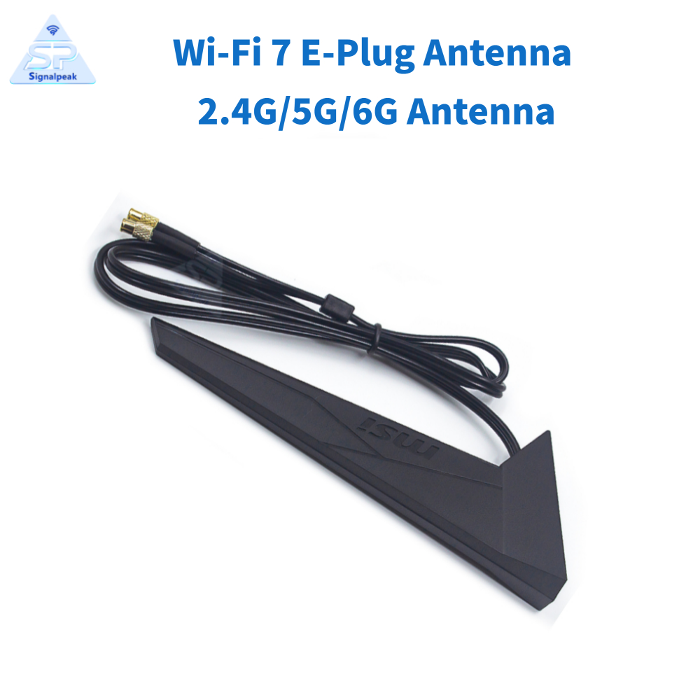 Z890 Wi-Fi 7 Motherboard - เสาอากาศ WiFi 7 EZ-Plug ของแท้ ตัวรับสัญญาณแบบแม่เหล็ก