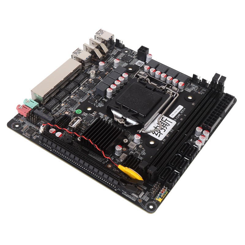 C246 Ecc Server Motherboard - C246 สีดำ Synology Feiniu ประหยัดพลังงาน ซอฟต์เร้าเตอร์