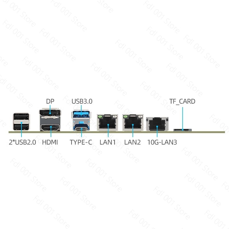 Mini Itx Dual 2.5G Nas Motherboard - เมนบอร์ด Dual 2.5G 10G SFP NAS