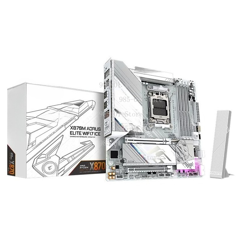 เมนบอร์ดสีขาว ATX X870M รองรับ - X870E Atx Motherboard บทวิจารณ์และราคา