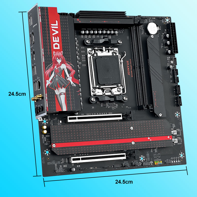 เมนบอร์ดเกมมิ่ง JGINYUE B650M  - X870E Atx Motherboard บทวิจารณ์และราคา