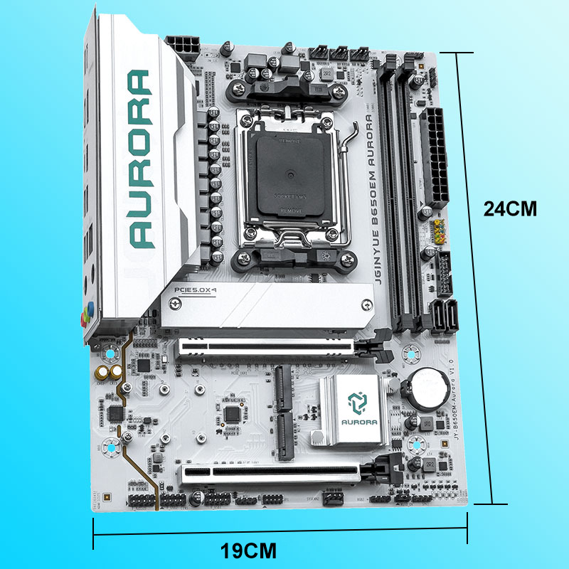 เมนบอร์ดเกมมิ่ง B650 MATX AMD  - Am5 Micro Atx Pcie 5.0 Motherboard บทวิจารณ์และราคา
