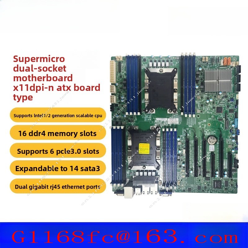 เมนบอร์ดเซิร์ฟเวอร์คุณภาพสูงระ - C621 Dual Cpu Motherboard บทวิจารณ์และราคา