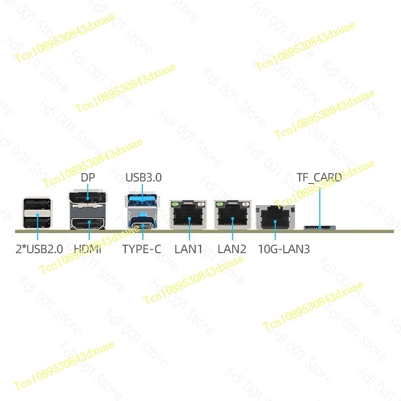 เมนบอร์ด Dual 2.5G 10G SFP NAS - Mini Itx Dual 2.5G Nas Motherboard บทวิจารณ์และราคา
