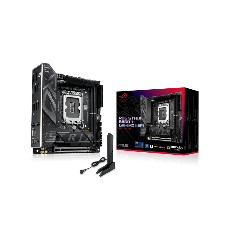 เมนบอร์ดใหม่ 2025 ROG STRIX B8 - Lga1851 Gaming Motherboard บทวิจารณ์และราคา