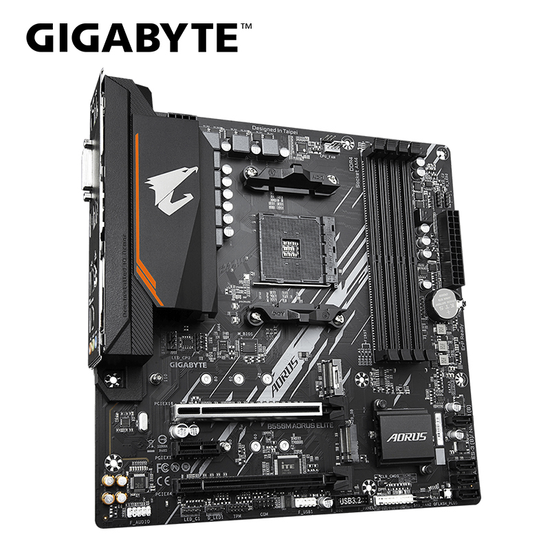 GIGABYTE ใหม่ B550M AORUS ELIT - X870E Atx Motherboard บทวิจารณ์และราคา