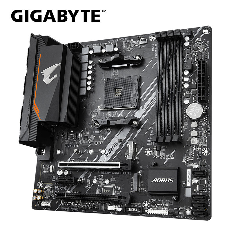GIGABYTE ใหม่ B550M AORUS ELIT - X870E Atx Motherboard บทวิจารณ์และราคา
