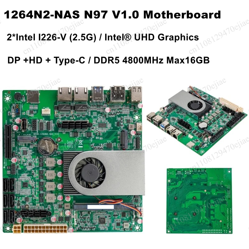เมนบอร์ด SZBOX N97 NAS - เมนบอ - Mini Itx Dual 2.5G Nas Motherboard บทวิจารณ์และราคา